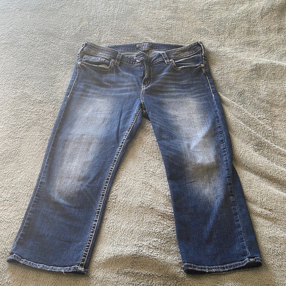 Silver Jeans CAPRIS never worn!